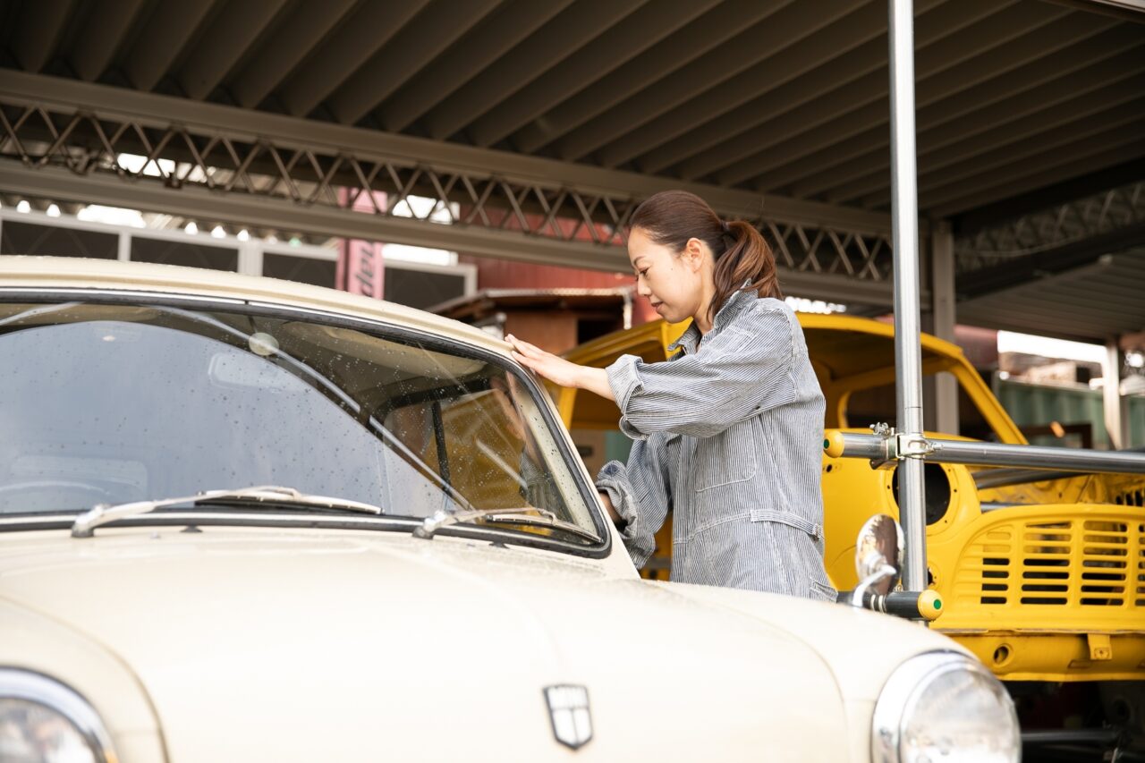 18日(日)洗車教室♪